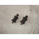 suzuki gsf 400 bandit 1994 - gommini filettati supporto telaietto strumenti
